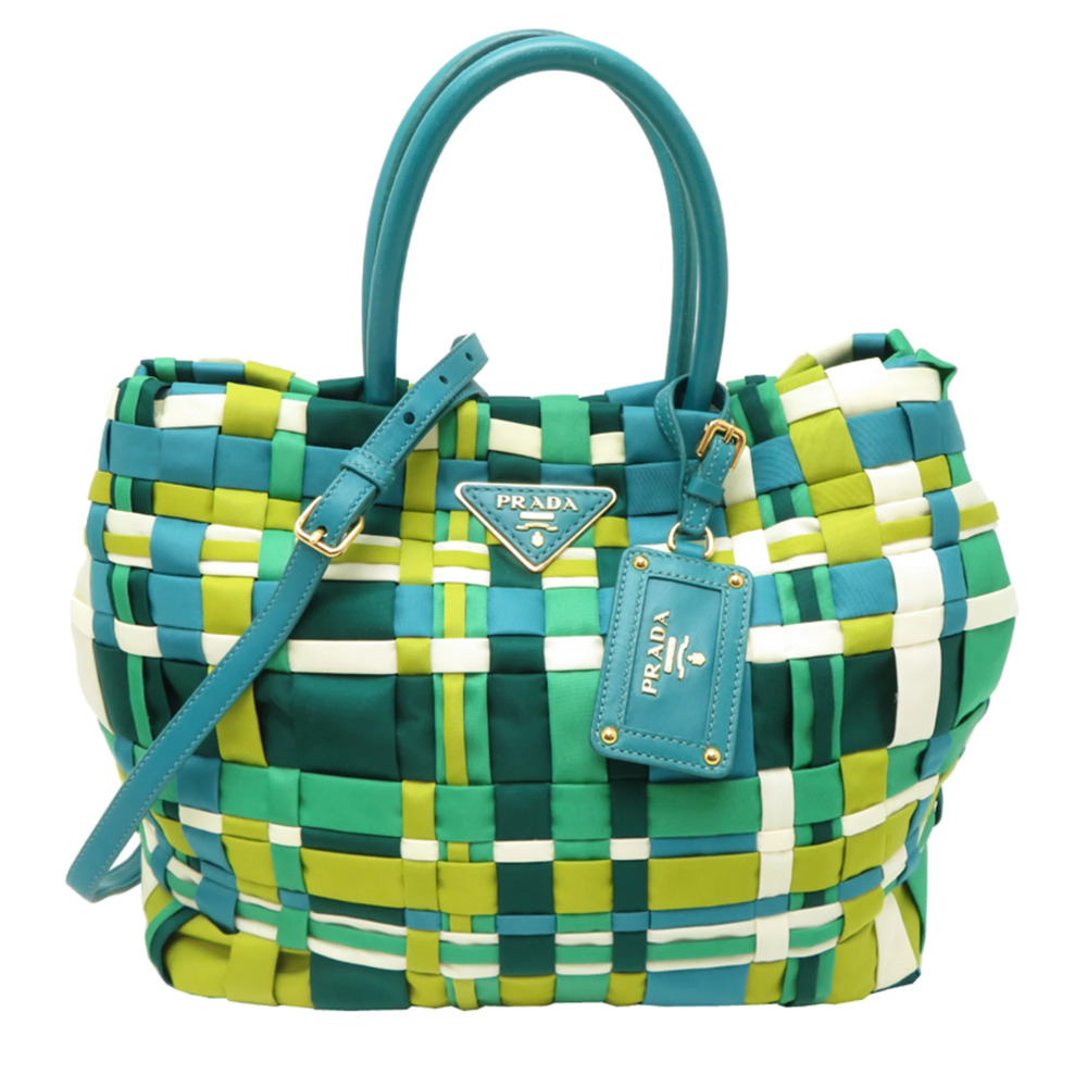 Prada Women's Tote Bag BN1653 Nylon Multicolor